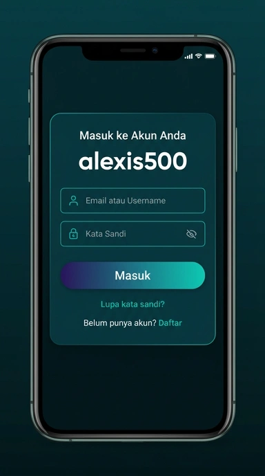 Masuk Akun alexis500 untuk Pengguna Android
