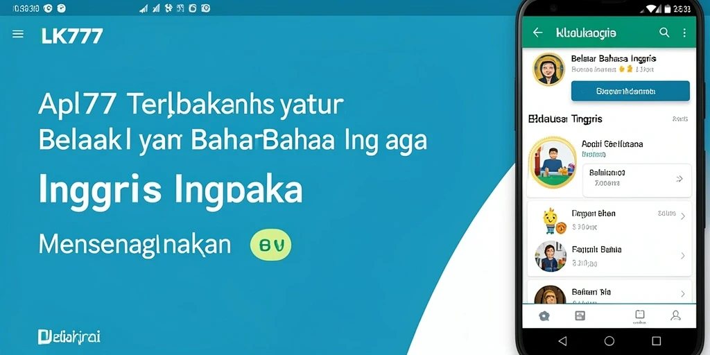 Tampilan antarmuka aplikasi LK777 yang modern dan user-friendly.