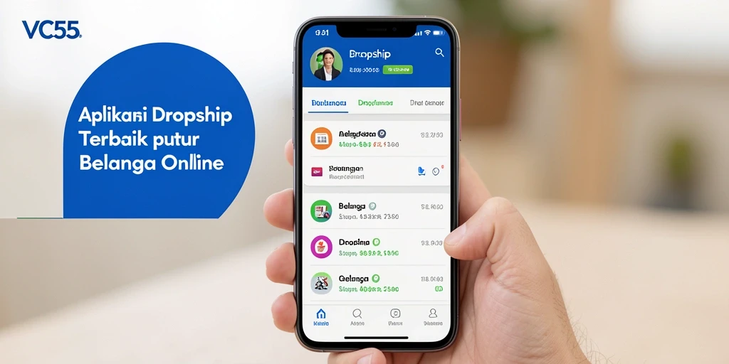 Tampilan antarmuka VC55 yang user-friendly dan fungsional